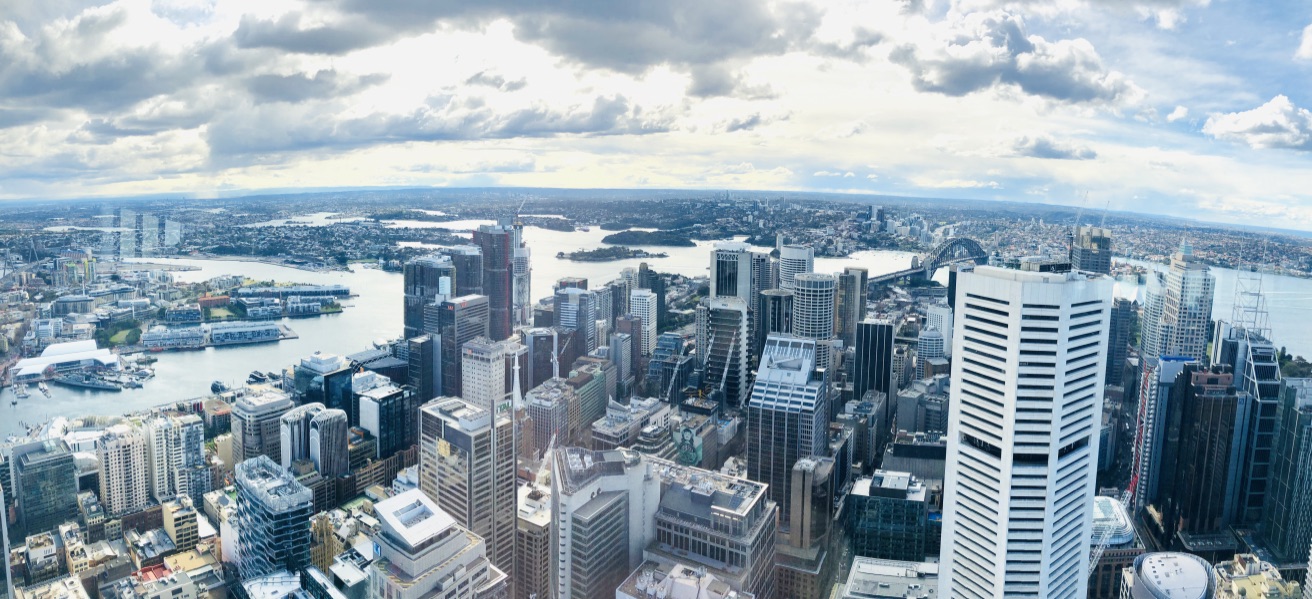 Pano view of Sydney 1